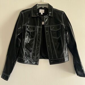 Vegan Leather Jacket